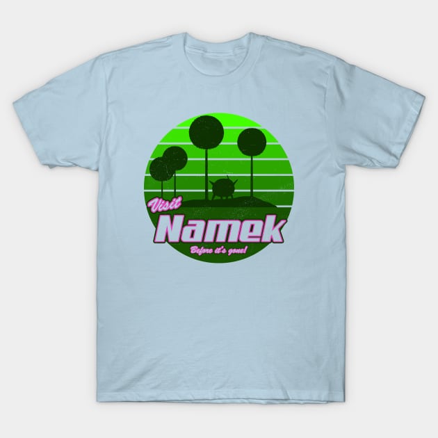 Visit Namek T-Shirt by PlatinumBastard